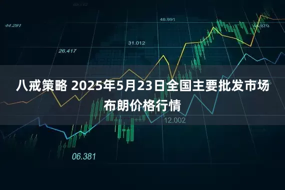 八戒策略 2025年5月23日全国主要批发市场布朗价格行情